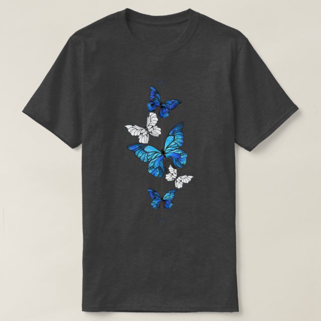 Butterfly Fairy Grunge Clothes Fairycore Y2k Goth T Shirt (Design framsida)