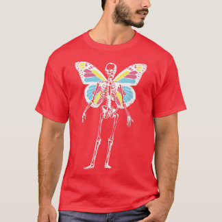 Butterfly Fairy Grunge Fairycore Aesthetic Skeleto T Shirt