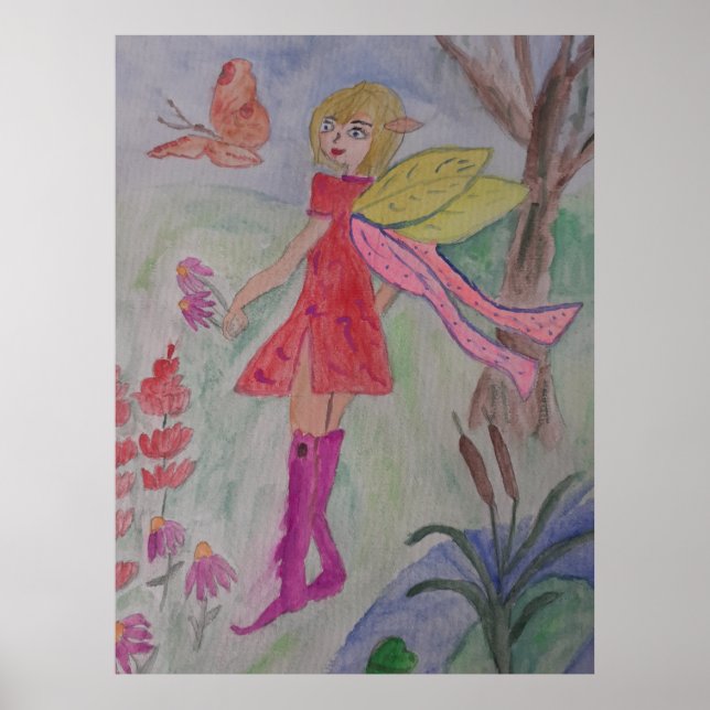 Butterfly Fairy Poster (Framsidan)