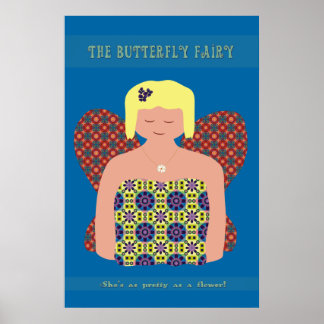 Butterfly Fairy Poster