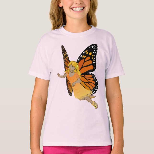 Butterfly Fairy Shirts Butterfly Fearies Tee (Framsida)