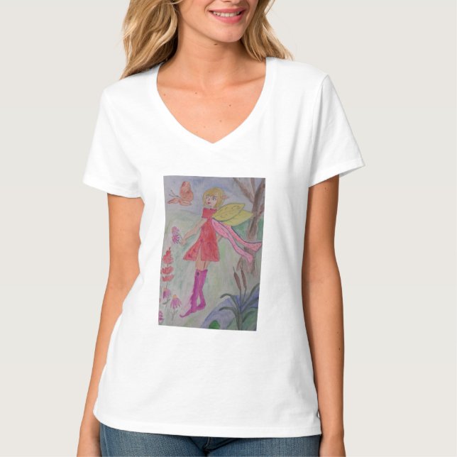 Butterfly Fairy T Shirt (Framsida)