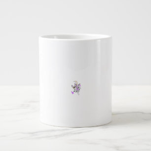 Butterfly Fairy Tattoo Vector - Vintage Blommigt A Jumbo Mugg