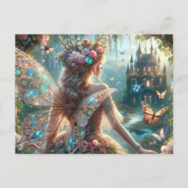 Butterfly Fairy Vykort
