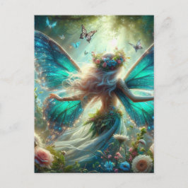 Butterfly Fairy Vykort