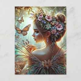 Butterfly Fairy Vykort