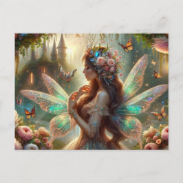 Butterfly Fairy Vykort