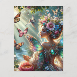 Butterfly Fairy Vykort