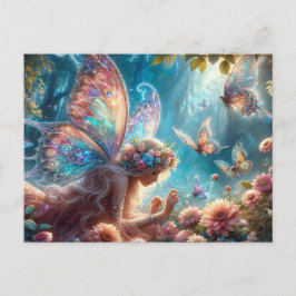 Butterfly Fairy Vykort
