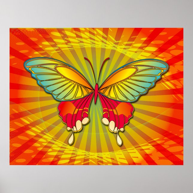 BUTTERFLY FANTASY POSTER (Framsidan)