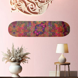 Butterfly Fantasy World Mini Skateboard Bräda 18,5 Cm