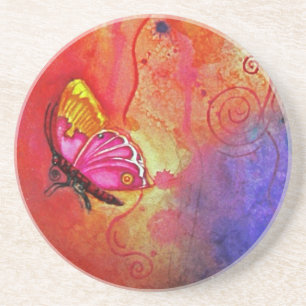 Butterfly Färg Blast Underlägg