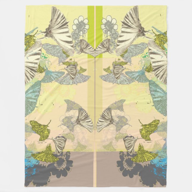 Butterfly Fleece Blanket (Framsidan)