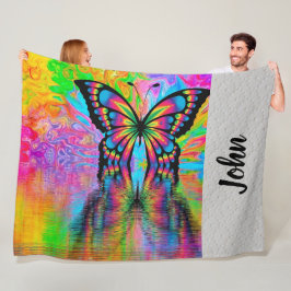 Butterfly Fleecefilt
