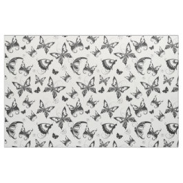 Butterfly Flight Black and White Tyg