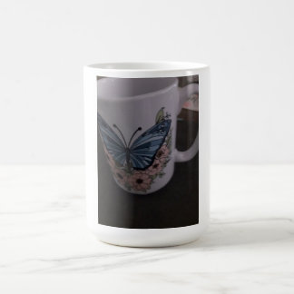 butterfly floral mug kaffemugg