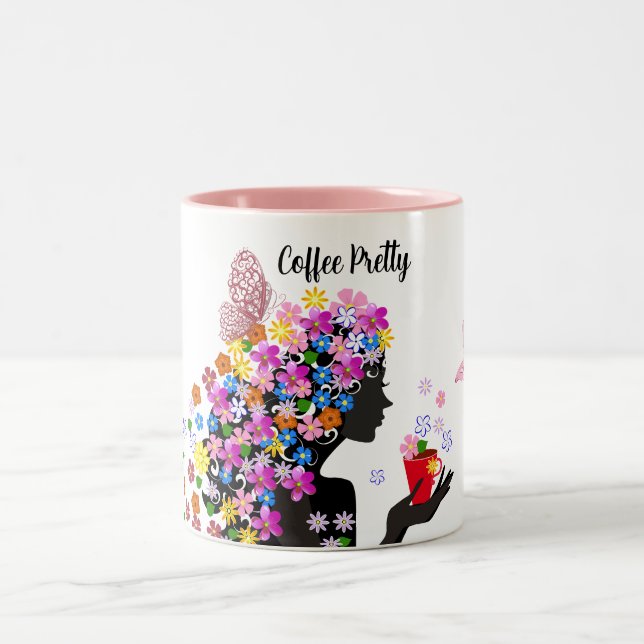 Butterfly Flower Krona Mugg (Center)