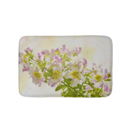 Butterfly Flowers Badrumsmatta