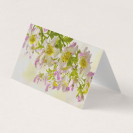 Butterfly Flowers Card Kort