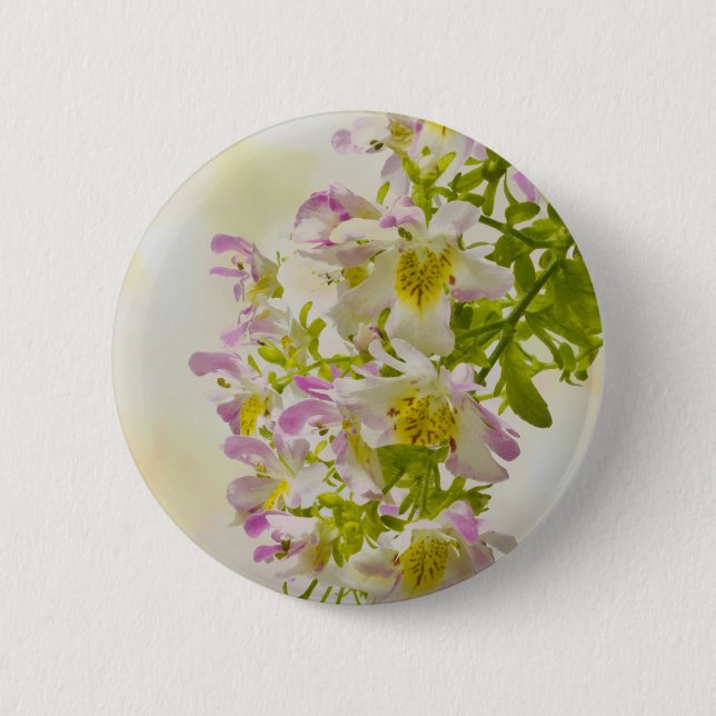 Butterfly Flowers Knapp (Framsida)