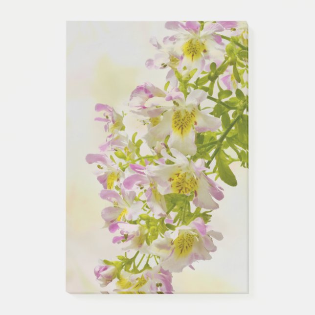 Butterfly Flowers Post-it Block (Framsida)