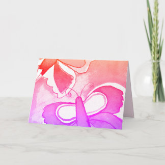 Butterfly Foleting Card Kort