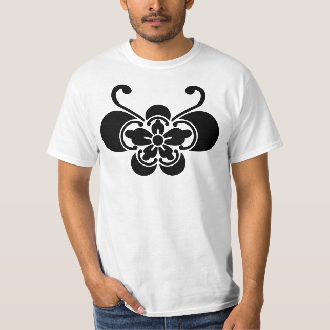 Butterfly-formad Goka T Shirt (Framsida)