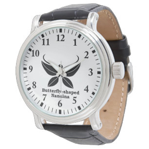 Butterfly-formad nandina armbandsur