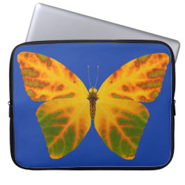Butterfly från aspen Löv 1 Laptop Fodral