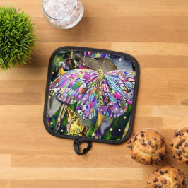 Butterfly från guld Löv