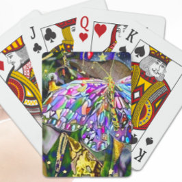 Butterfly från guld Löv Casinokort