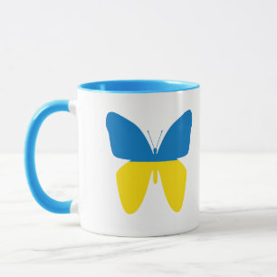 Butterfly från Ukraina Mugg