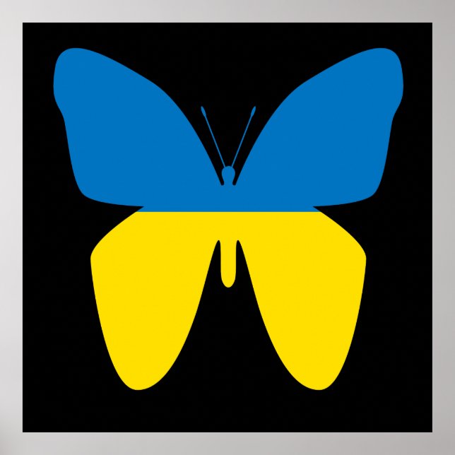 Butterfly från Ukraina Poster (Framsidan)