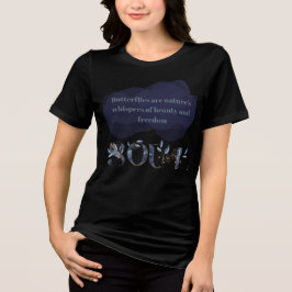 Butterfly Freedom Quote T-Shirt