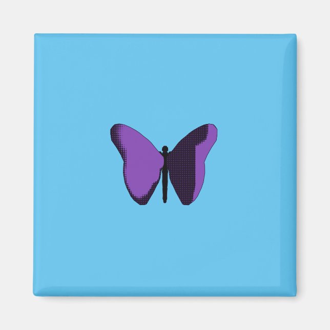 Butterfly Fridge Magnet (Framsidan)