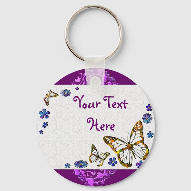 Butterfly Frost Nyckelring (Framsida)