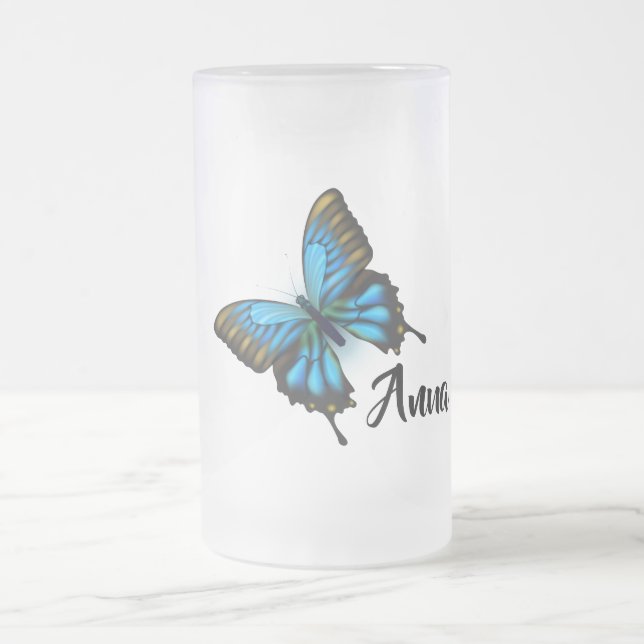 Butterfly Frostat Ölglas (Center)