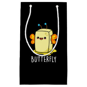 Butterfly Funny Butter with Vingar Pun Mörk BG