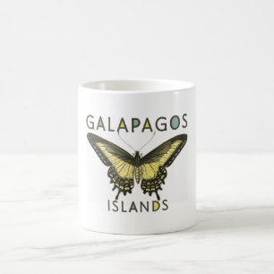 Butterfly Galapagos-öarna Kaffemugg
