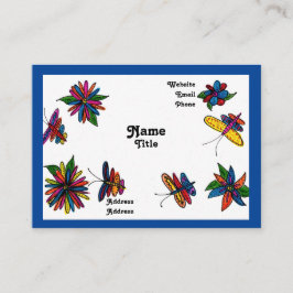 Butterfly Garden Business Card Visitkort