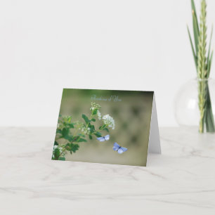 Butterfly Garden Greeting Card Kort