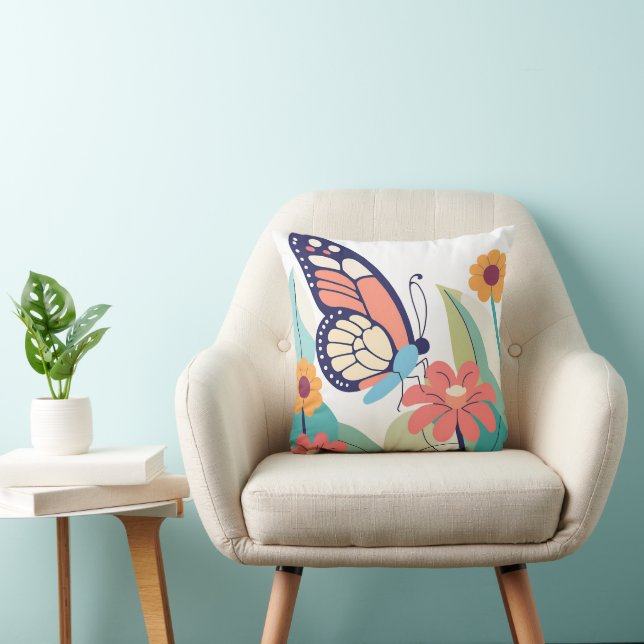 Butterfly Garden Kudde (Stol)
