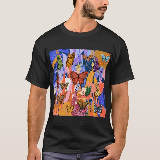 Butterfly Garden T-Shirt (Framsida)