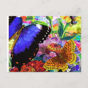 Butterfly Garden Vykort