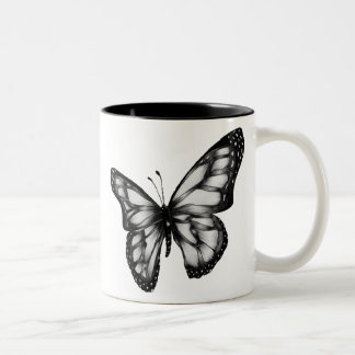 butterfly.gif 400389 PIXEL Två-Tonad Mugg