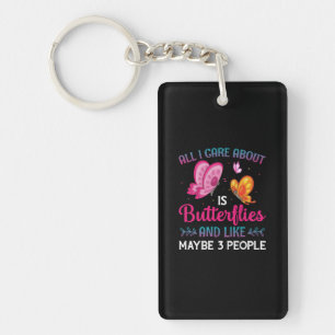 Butterfly Gift Allt jag bryr mig om är fjärilar