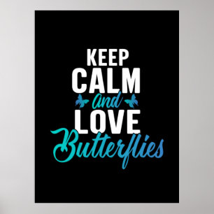 Butterfly Gift Lugn och fjäril från Behålla Poster