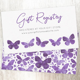 Butterfly Gift-registret Tilläggskort