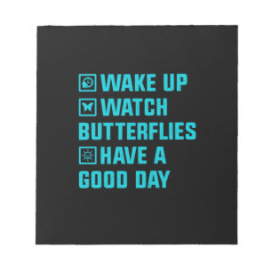 Butterfly Gift   Vakna vad fjäril Anteckningsblock