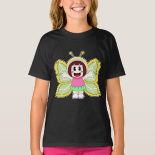 Butterfly Girl Costume T Shirt